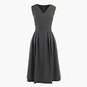 NWOT J. Crew V-neck dress in Super 120s Wool